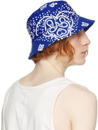 Rhude Blue Paisley Rhepurposed Bucket Hat