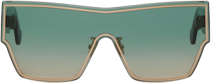 Photo: Loewe Blue Gradient Shield Sunglasses
