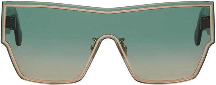 Photo: Loewe Blue Gradient Shield Sunglasses