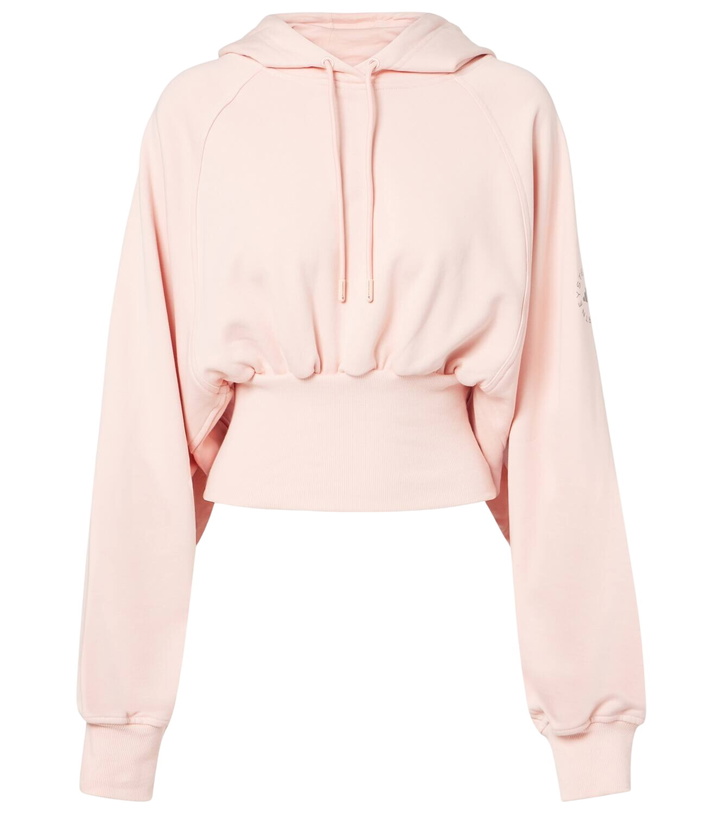 Photo: Adidas by Stella McCartney Cropped cotton fleece sweatshirt