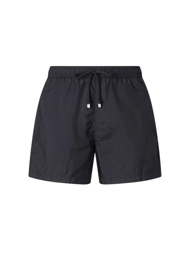 Photo: Zegna - Straight-Leg Mid-Length Swim Shorts - Black