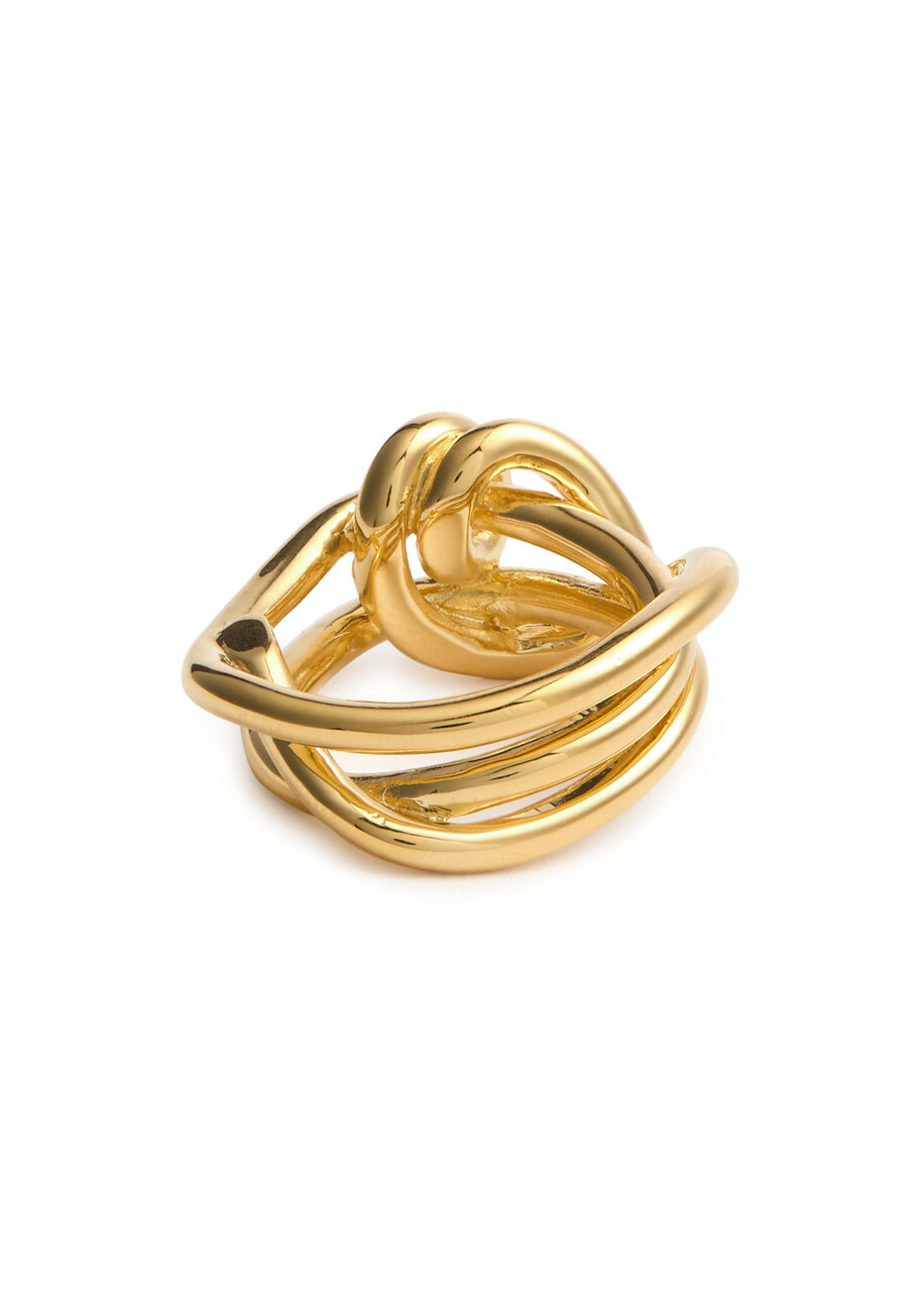 Completedworks Thread 18kt Gold Vermeil Ring