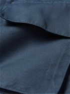 Miles Leon - Work Cotton and Linen-Blend Shirt - Blue