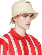 Jacquemus Off-White Forever 'Le Bob Gadjo' Bucket Hat