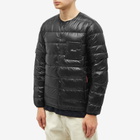 Nanga Men's Inner Down Cardigan in Black