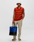 Marni Tribeca Shopping Bag Black|Blue - Mens - Bags