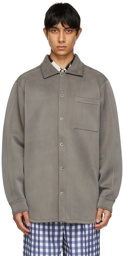 Jacquemus Grey 'La Chemise Guimauve' Shirt