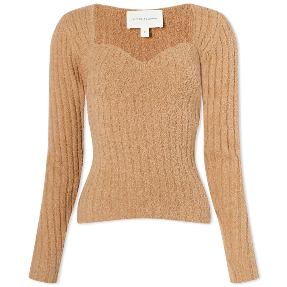 Photo: Viktoria & Woods Women's Victory Knitted Sweater in Caramel