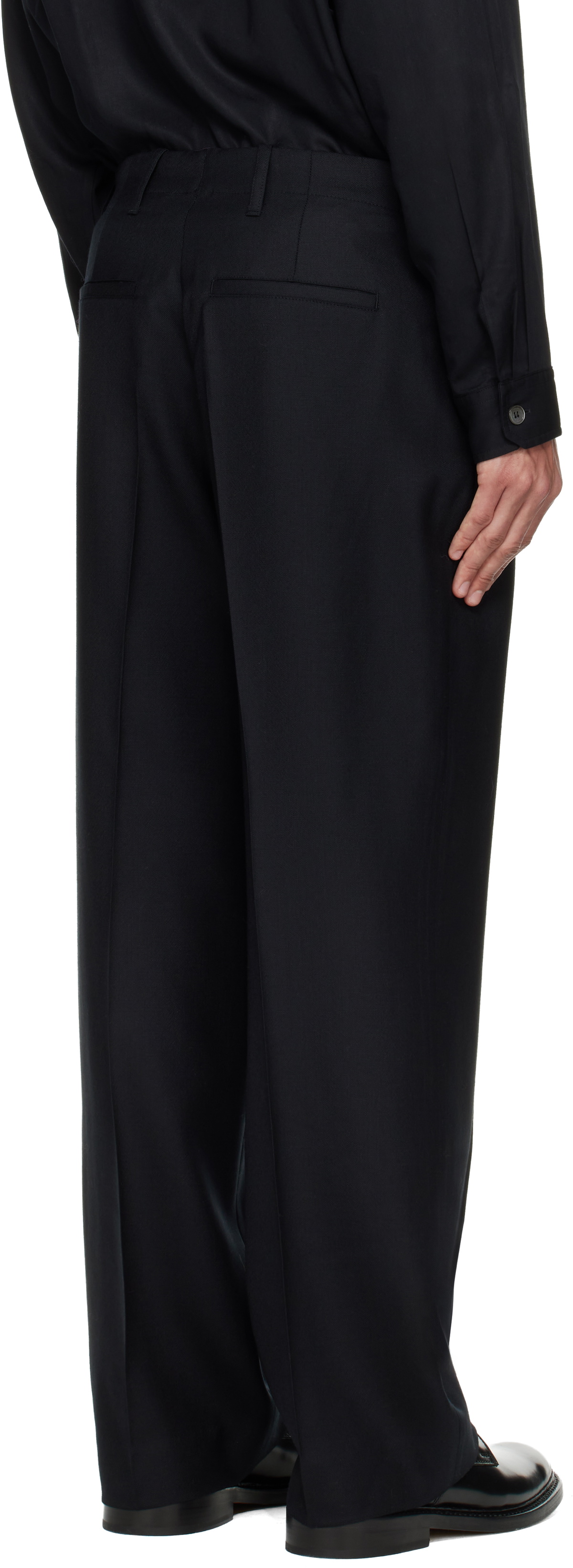 OUR LEGACY Black Borrowed Chino Trousers Our Legacy