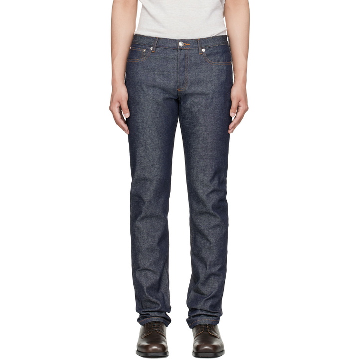 Photo: A.P.C. Indigo Petit Standard Jeans