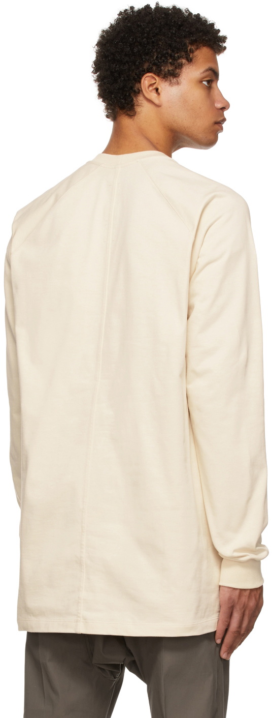Rick Owens Off-White Baseball Sweatshirt Rick Owens