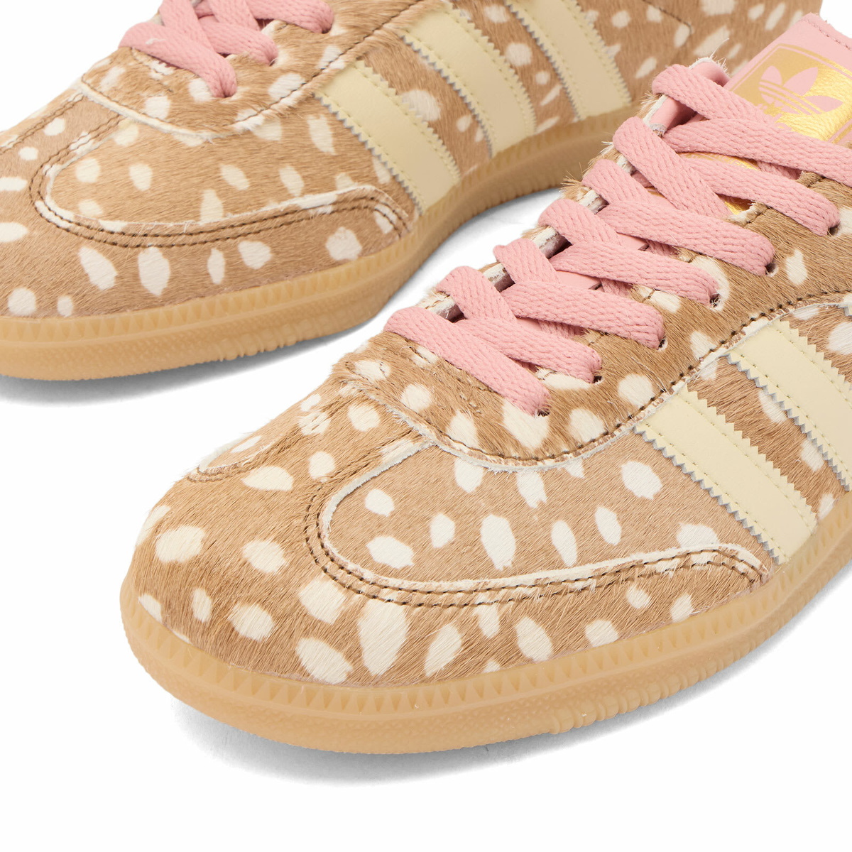 Adidas Women's Samba Og Sneaker in Brown Desert/Warm Vanilla/Wonder Mauve