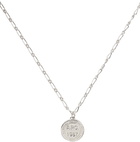 A.P.C. Silver Stamp Necklace