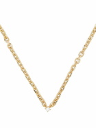Lizzie Mandler Fine Jewelry 18K Yellow Gold XS Knife Edge Diamond Necklace