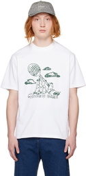 Palmes White Graphic T-Shirt