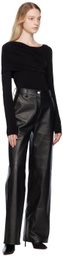Christian Louboutin Black So CL 85 Chelsea Boots