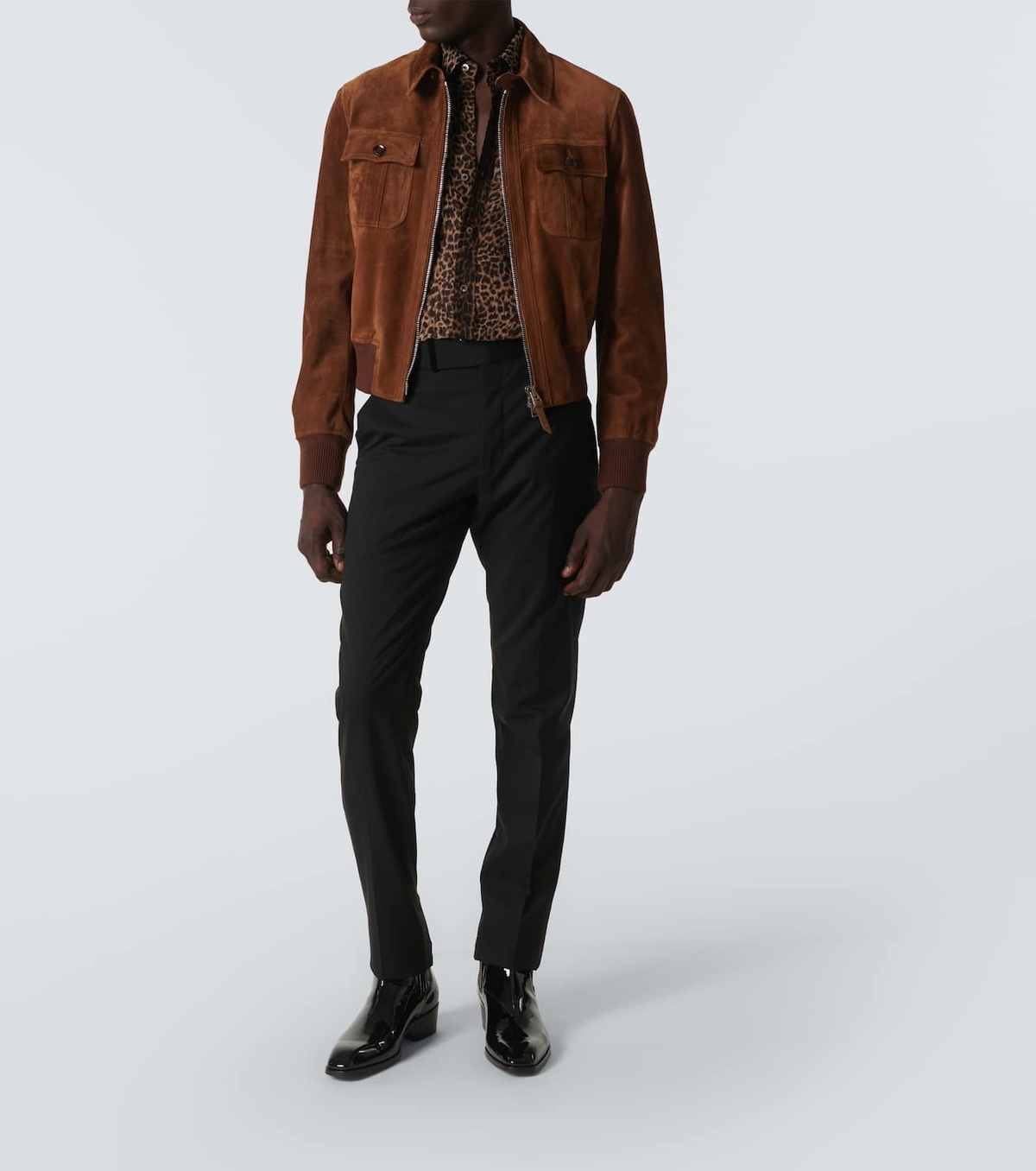 Tom Ford Patent leather Chelsea boots