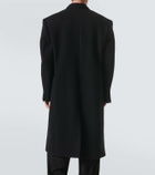 Balenciaga Double-breasted cashmere and wool overcoat