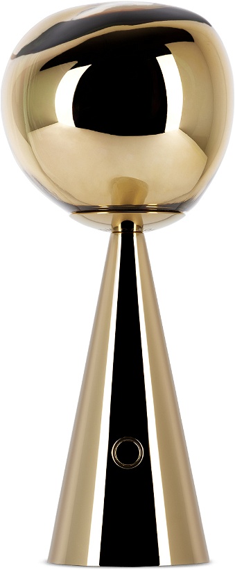 Photo: Tom Dixon Gold Melt Portable Table Lamp