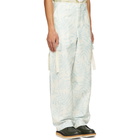 Jacquemus Blue Le Pantalon Alzu Cargo Pants