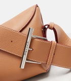 McQueen T-Bar leather shoulder bag