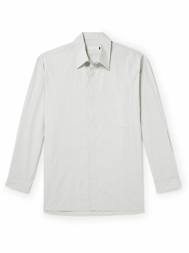 Photo: Amomento - Cotton-Poplin Shirt - Gray