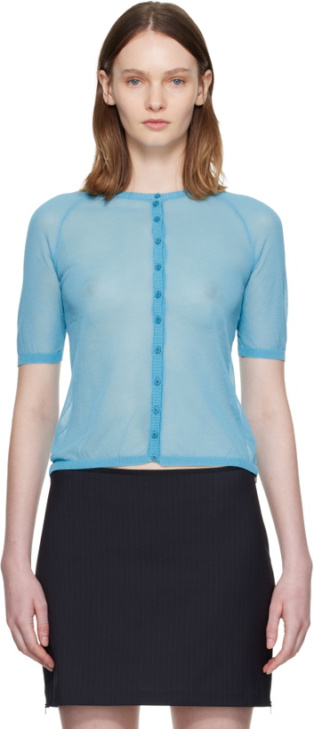 Photo: Paloma Wool Blue Patinela Cardigan