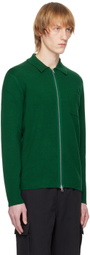 Samsøe Samsøe Green Guna X Zip Cardigan