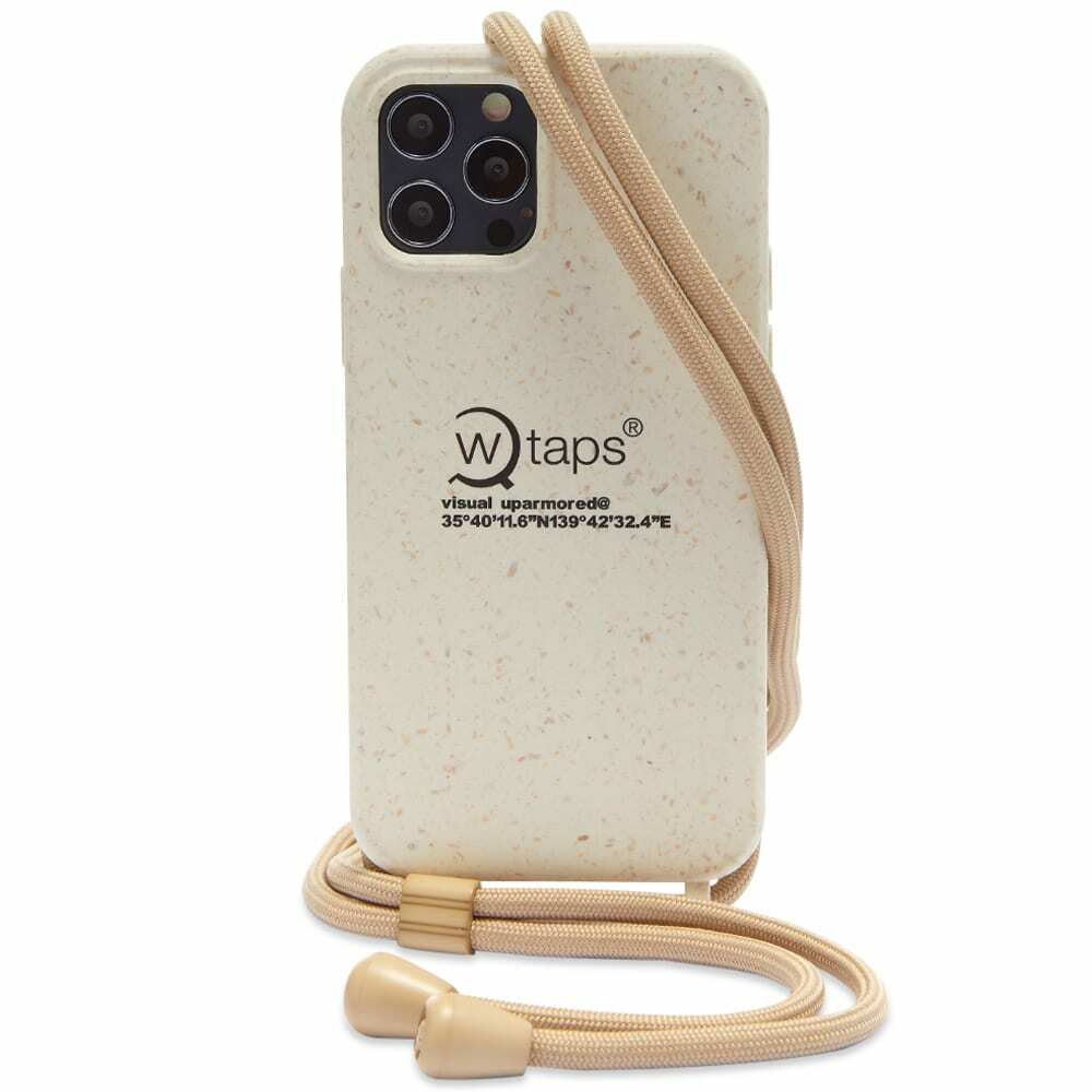 WTAPS Bumber iPhone Case in White WTAPS