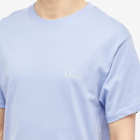 Dime Men's Classic Small Logo T-Shirt in Light Indigo