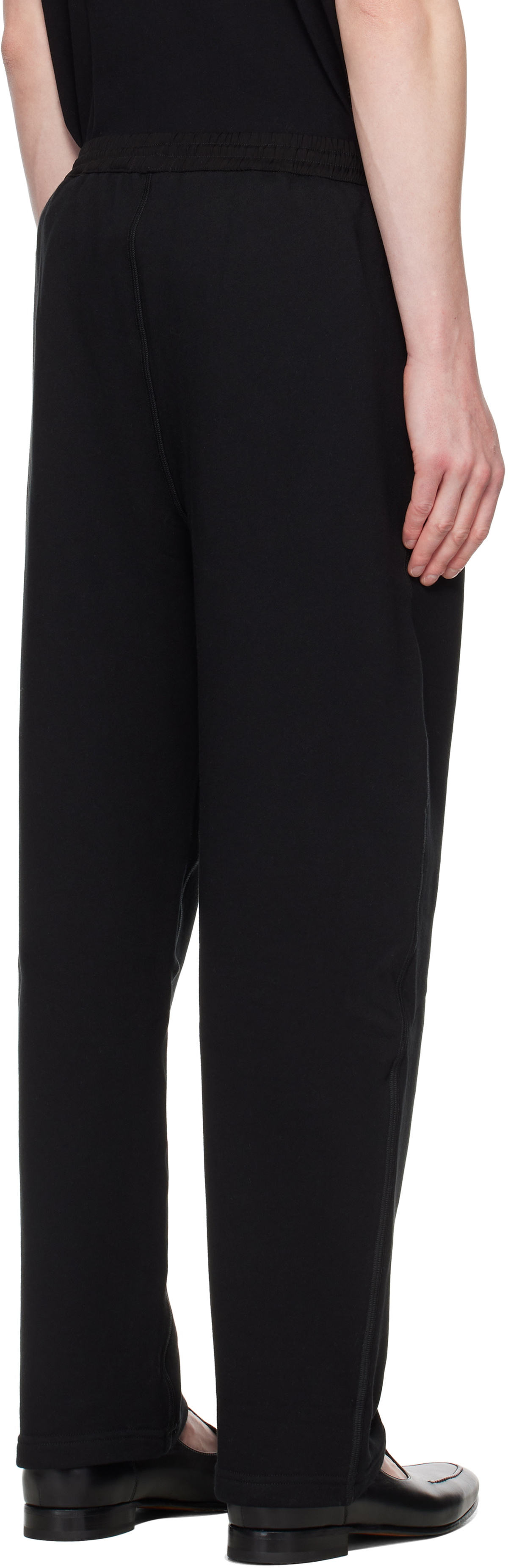 Lady White Co. Black Woven WB Sweatpants