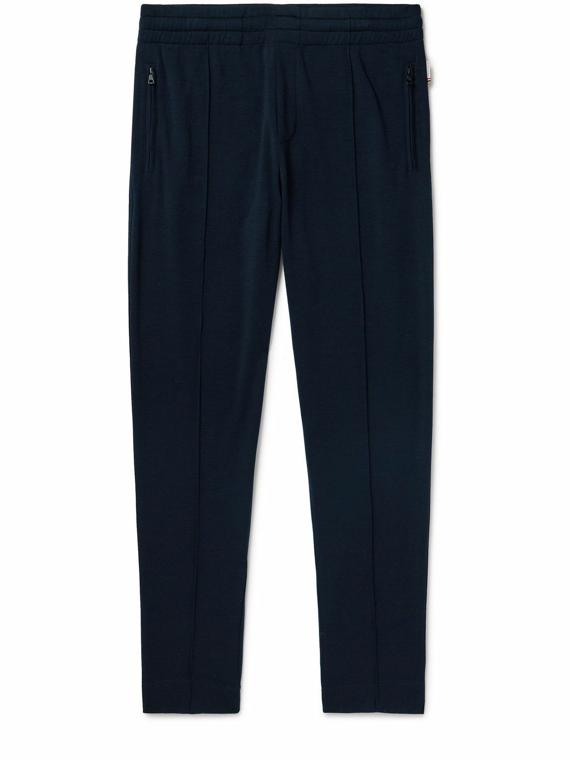 Orlebar Brown - Struma Tapered Merino Wool Trousers - Blue