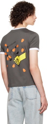 Cormio Gray Mazzolino Fiori T-Shirt