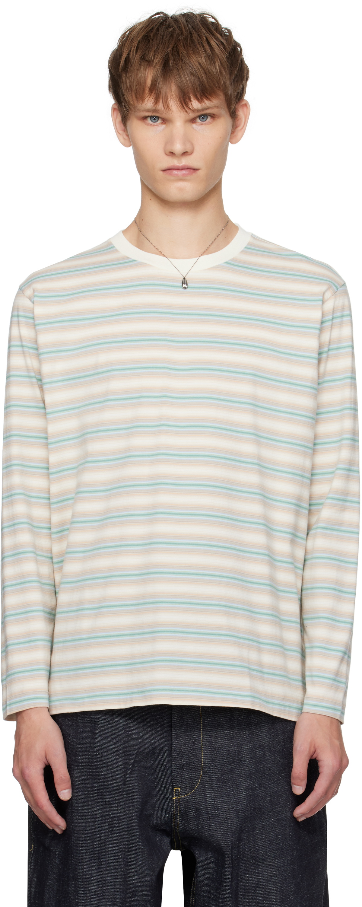 AURALEE White Heavyweight T-Shirt Auralee