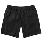 Moncler Men's Badge Logo Swim Short in Black
