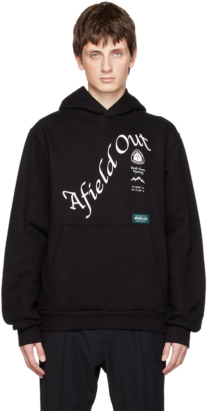 Photo: Afield Out Black Devils Tower Hoodie