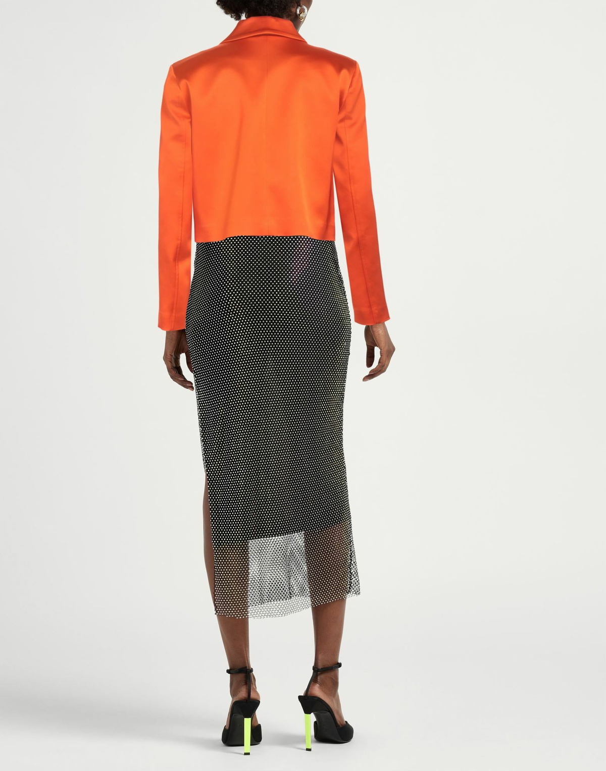Semicouture Womens Jacket in Orange