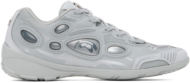 Photo: Rombaut Gray & Silver Proton Sneakers