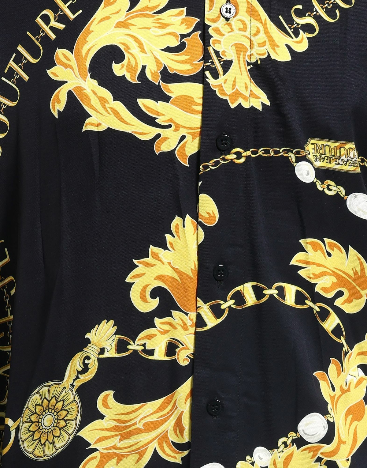 Versace Jeans Couture Mens Shirt in Black