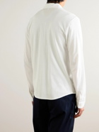 Sunspel - Supima Cotton-Piqué Shirt - White