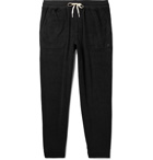 Outerknown - Hightide Tapered Organic Cotton-Blend Terry Sweatpants - Black