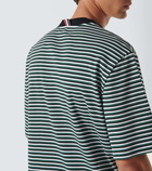 Thom Browne Striped oversized cotton T-shirt