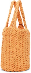 JW Anderson Knitted Shopper Top Handle Bag