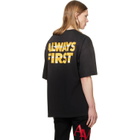 AMIRI Black 'AMIRI Hollywood' Eagle Skate T-shirt