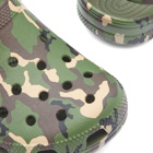 Crocs Classic Printed Camo Clog in Army Green/Multi