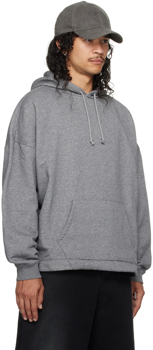 SKIMS Gray Fleece Lounge Oversized Hoodie SKIMS