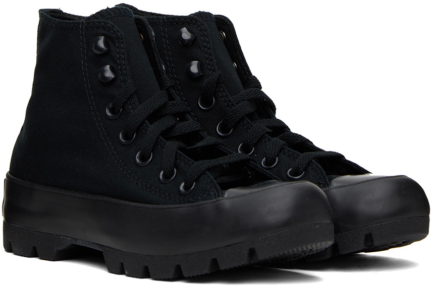 Converse Black Chuck Taylor Lugged Hi Sneakers