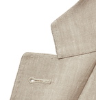 Canali - Beige Kei Slim-Fit Linen and Wool-Blend Suit Jacket - Neutrals