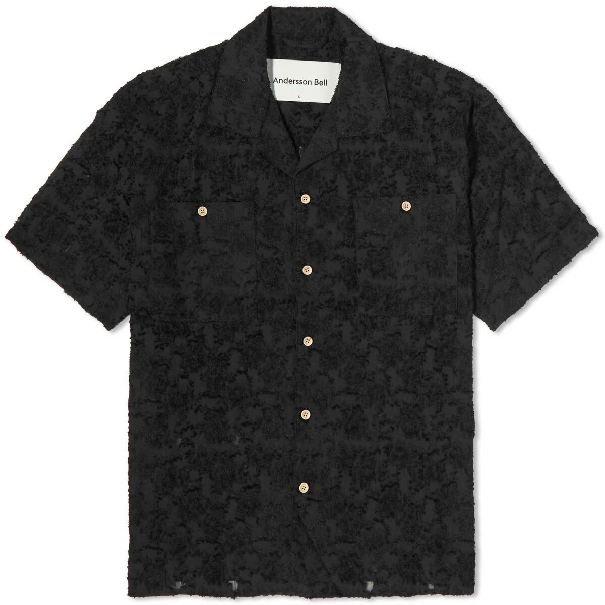 Photo: Andersson Bell Men's Bali Vacation Shirt in Black