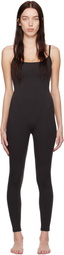 SKIMS Black Outdoor Cami Jumpsuit